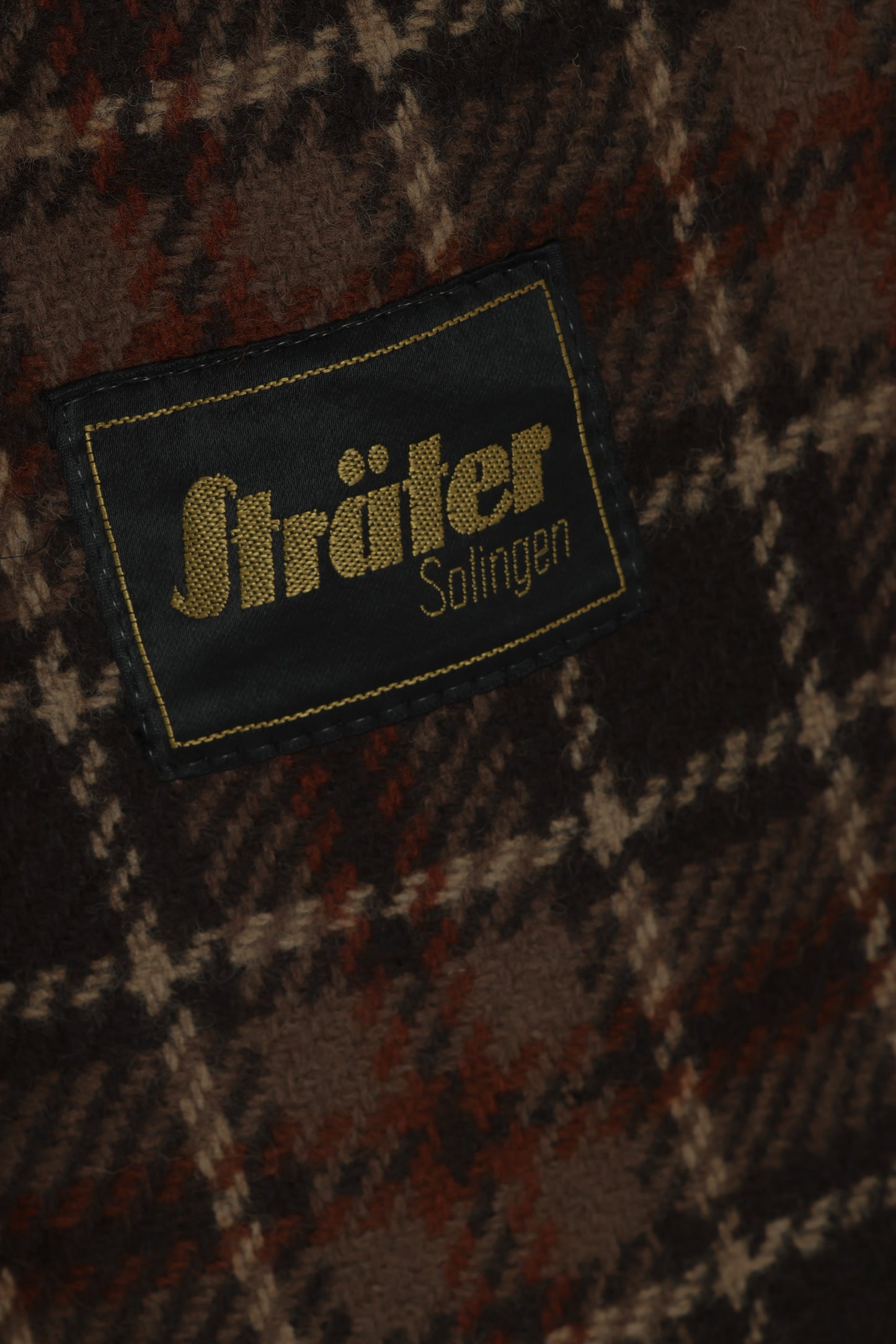 1980–1990 German Suede Car Coat, Concealed Placket, Minimal Panels, Scottish Wool Lining
