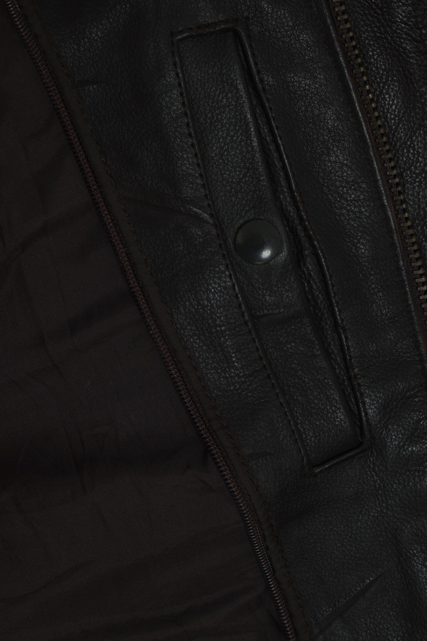 1980–1995 Flight Jacket, Storm Collar, Ribbed Terminations, Bellows Pockets
