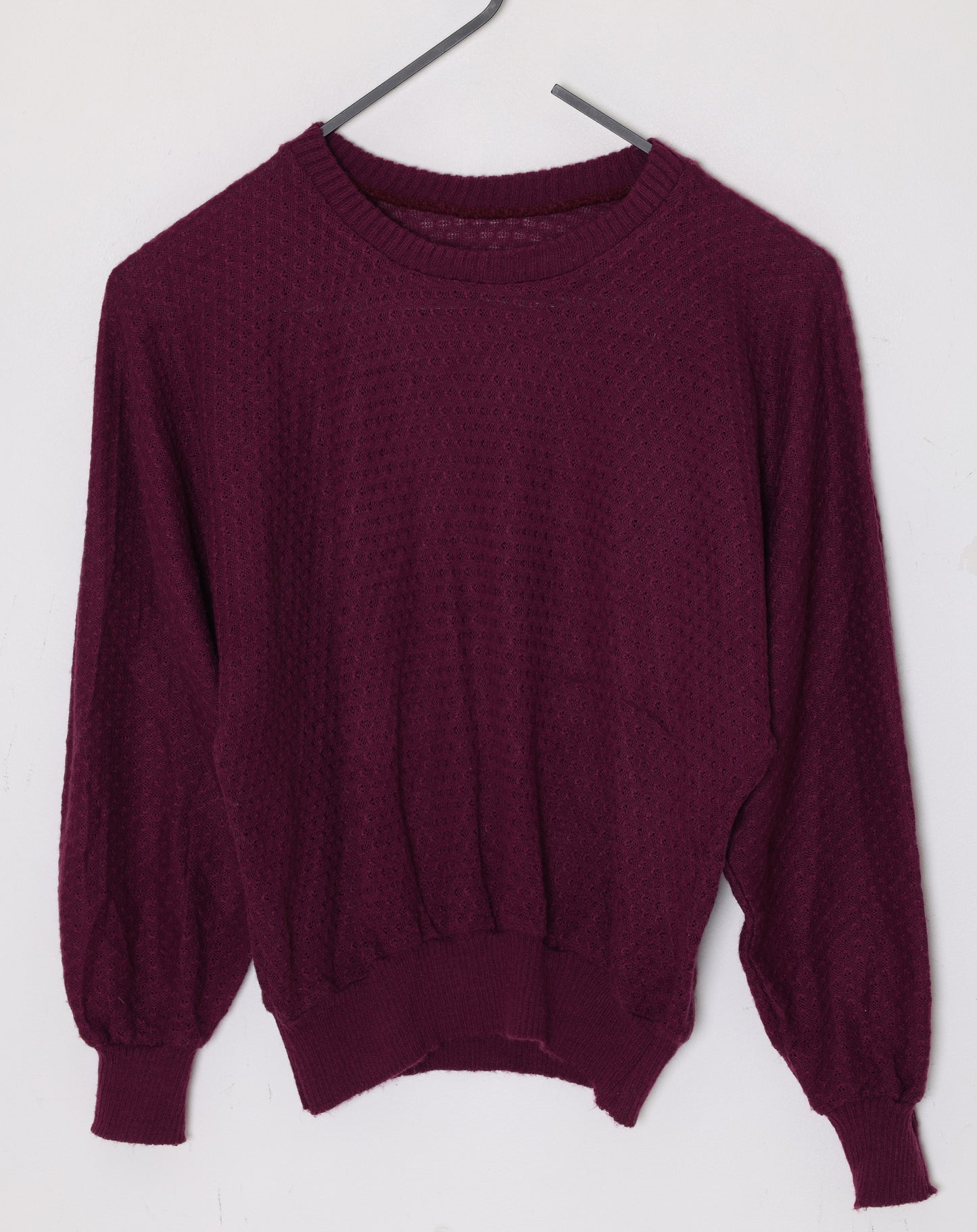 1980s–1990s , Finnish Knit Sweater, Fine-Gauge, Pointelle Construction