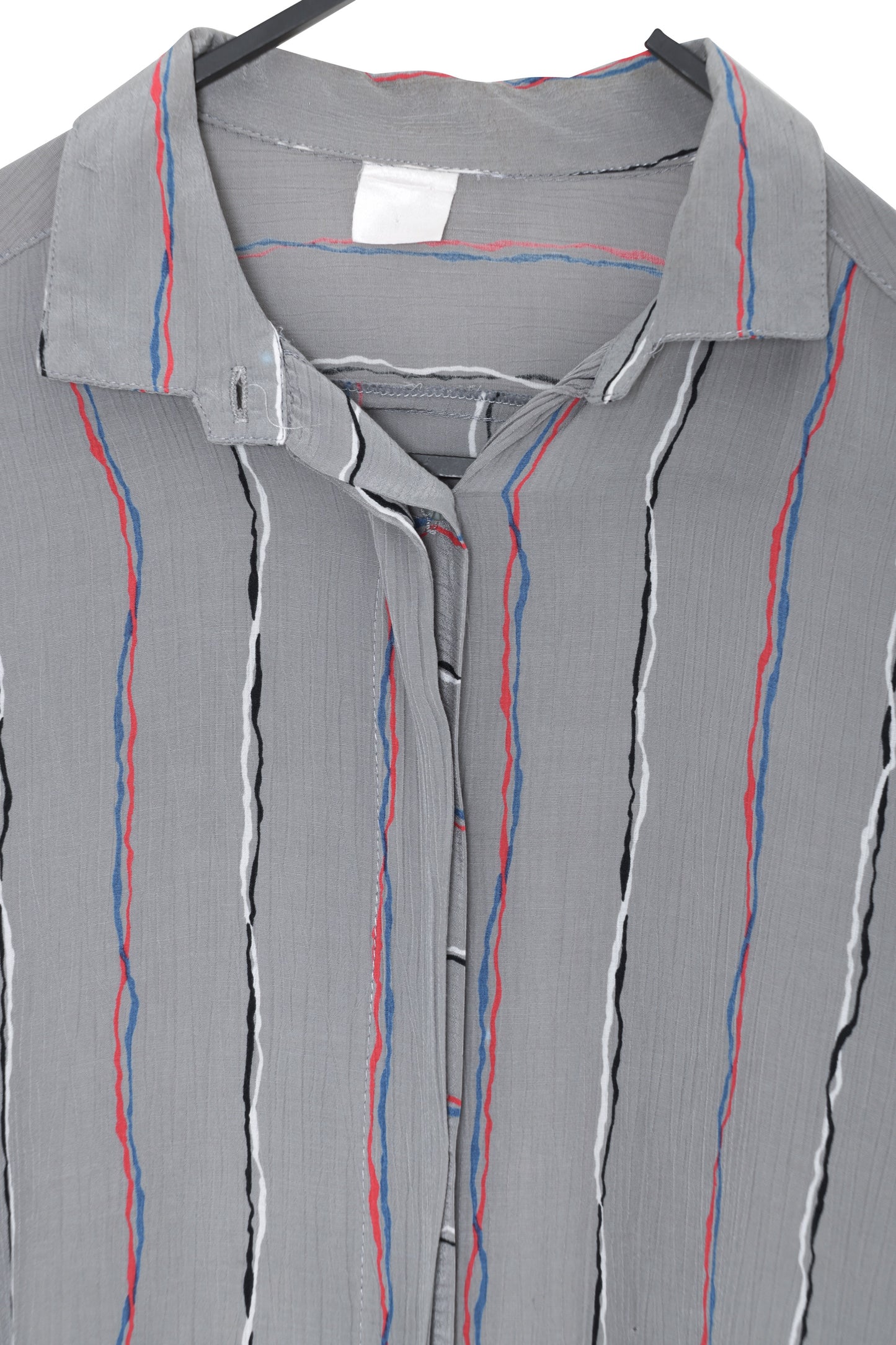 1985–1992, Crinkle Crepe Chemisier with Full Sleeve Volume