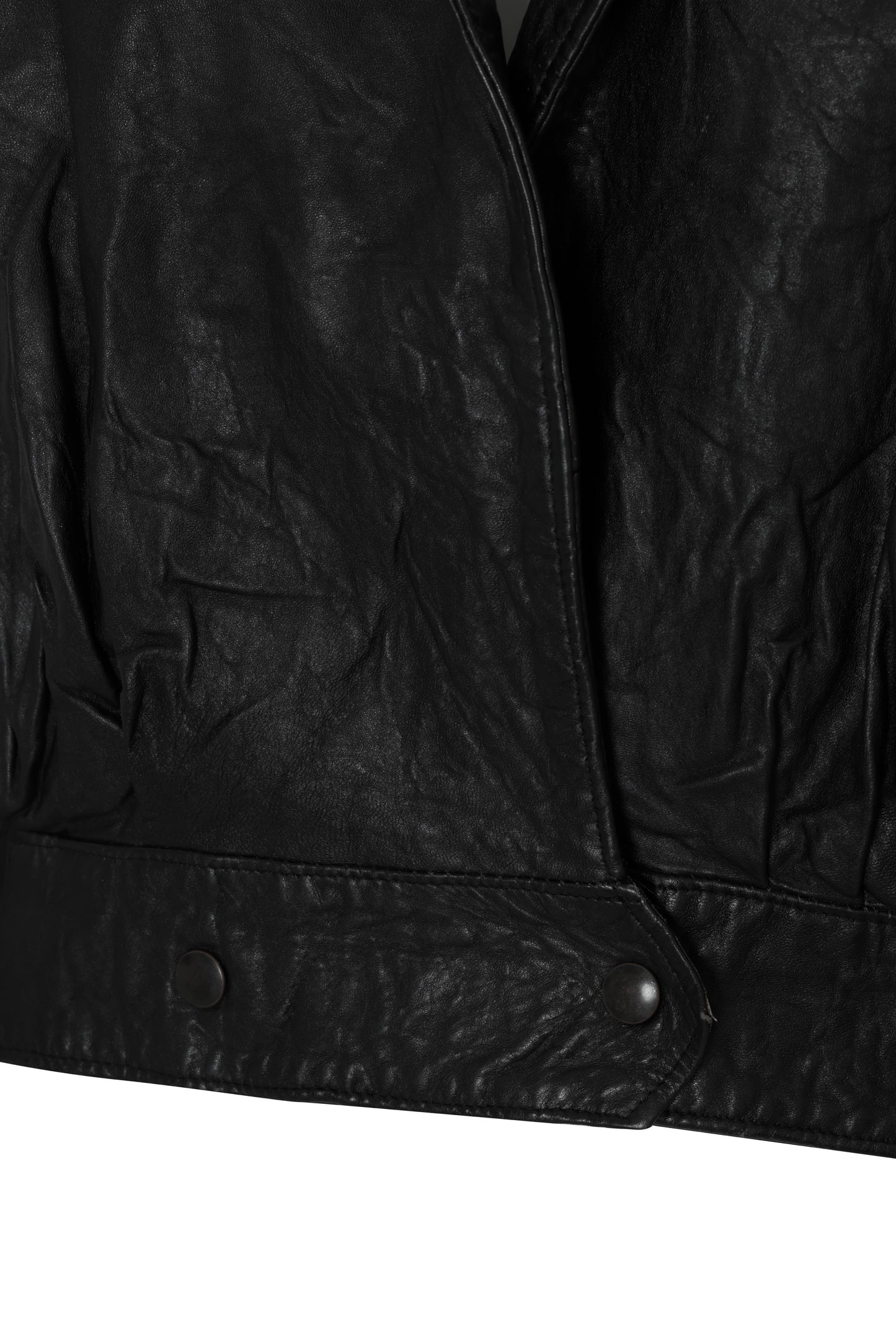 1985–1992, Leather Blouson with Kimono Sleeve Draft