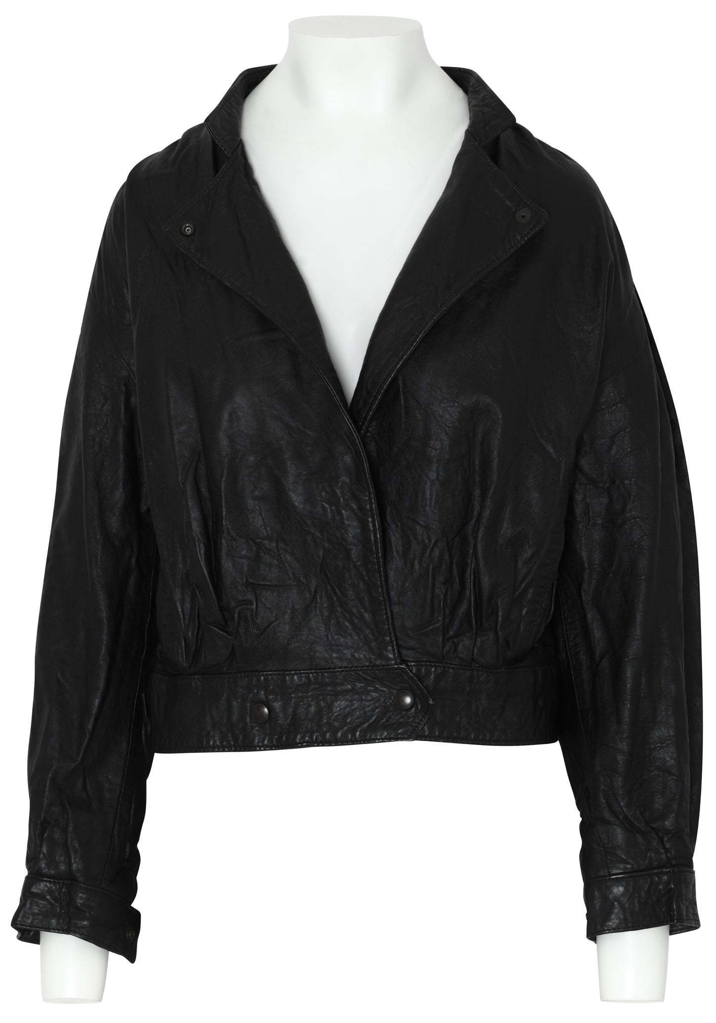1985–1992, Leather Blouson with Kimono Sleeve Draft