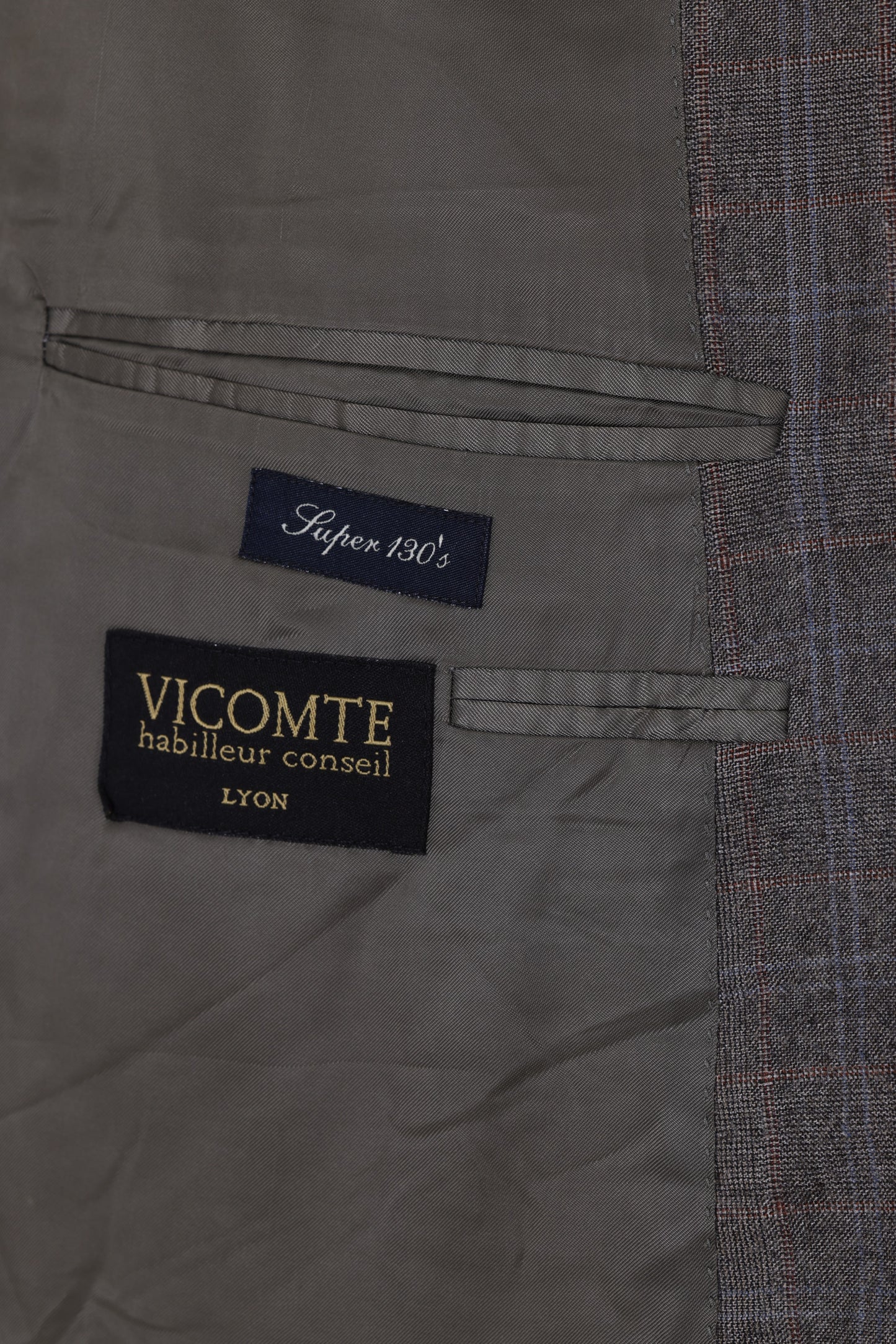 1985–1995, Double-Breasted Blazer, Super 130’s, Windowpane
