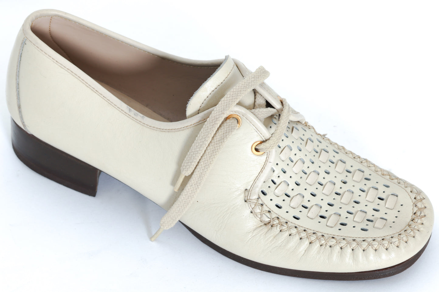 1985–1995, Italian Hand-Laced Calfskin Moccasin-Derived Resort Derby
