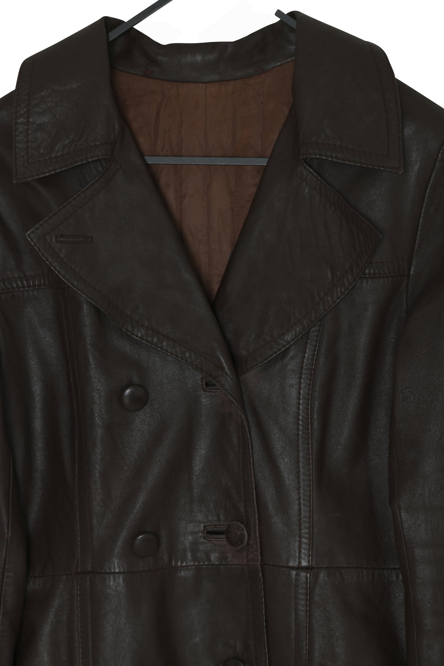1985–1995, Swedish Lambskin Trench with Deep Revers