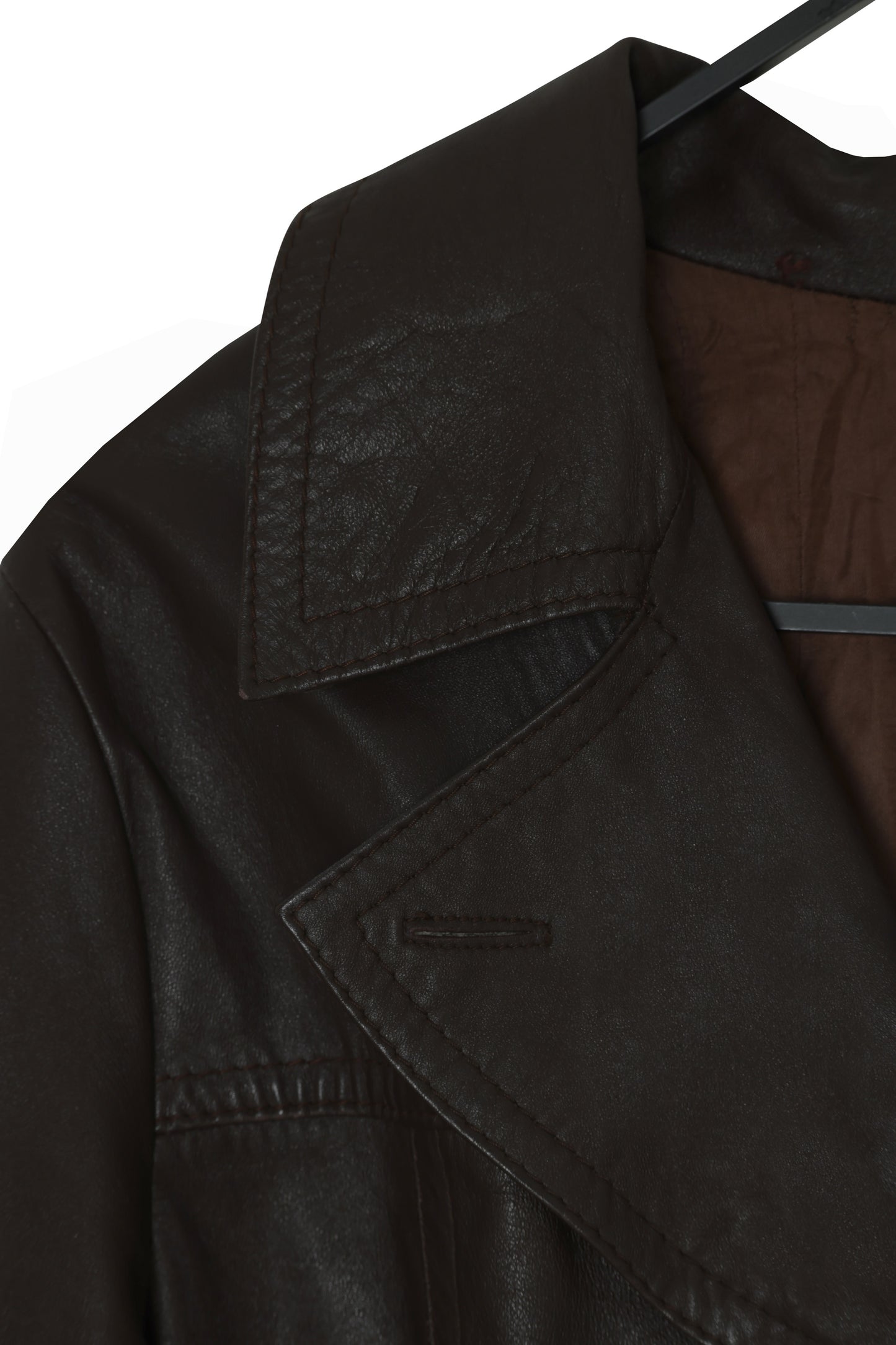 1985–1995, Swedish Lambskin Trench with Deep Revers