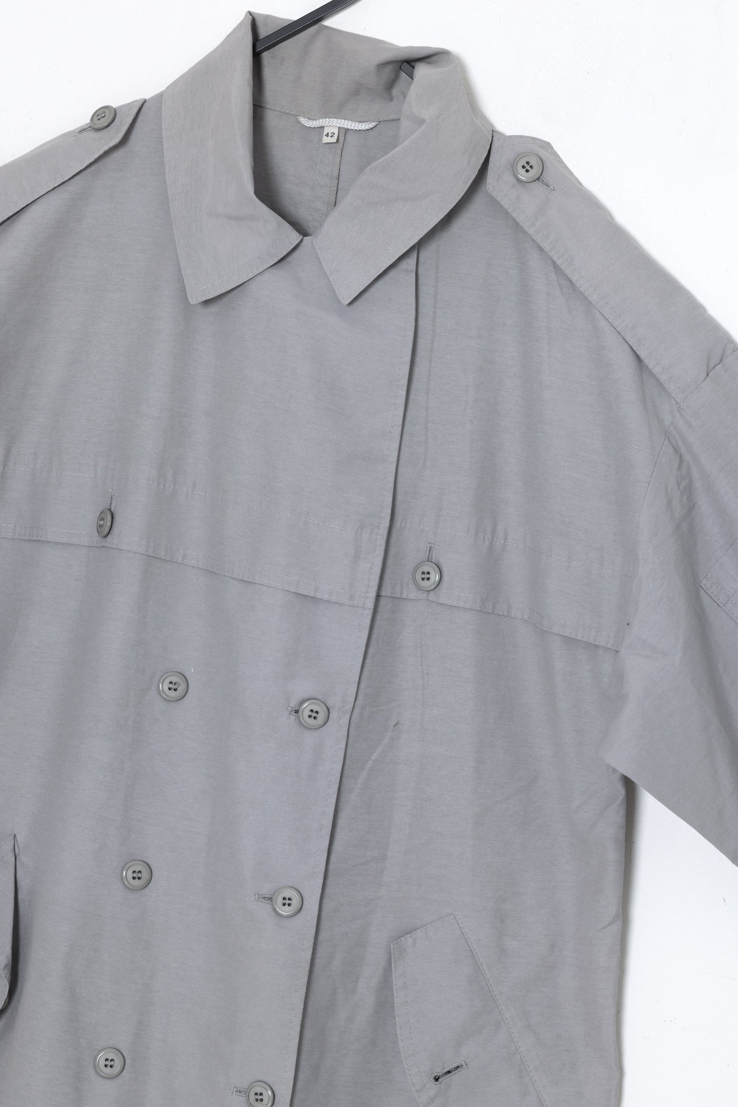 1987–1992, Lightweight Twill Officer Coat with Convertible Storm Collar