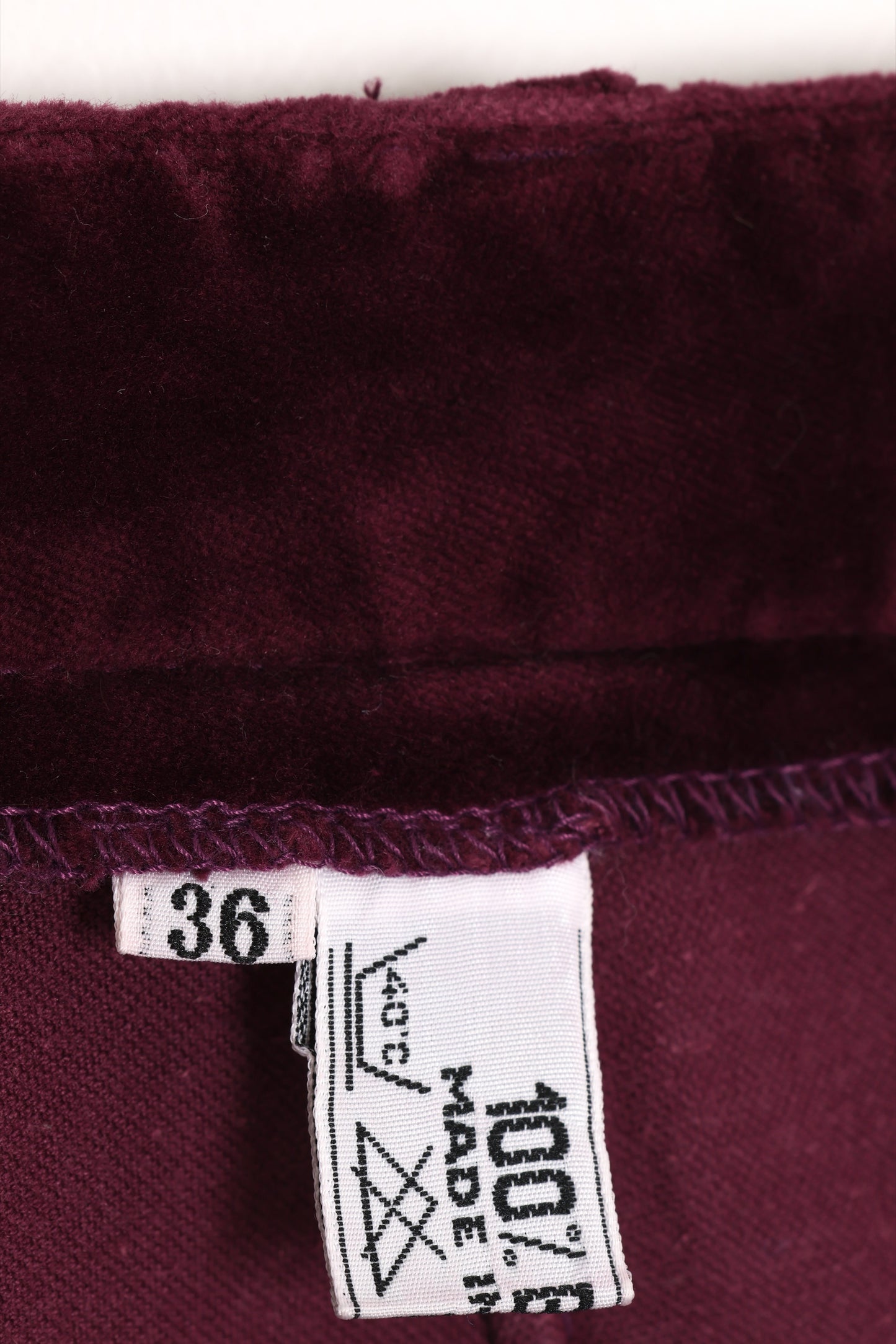 1988–1993, Polish Velvet Leisure Trouser with High Waist Suppression