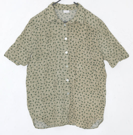 1988–1995, Camp Shirt in Botanical Print Plain Weave