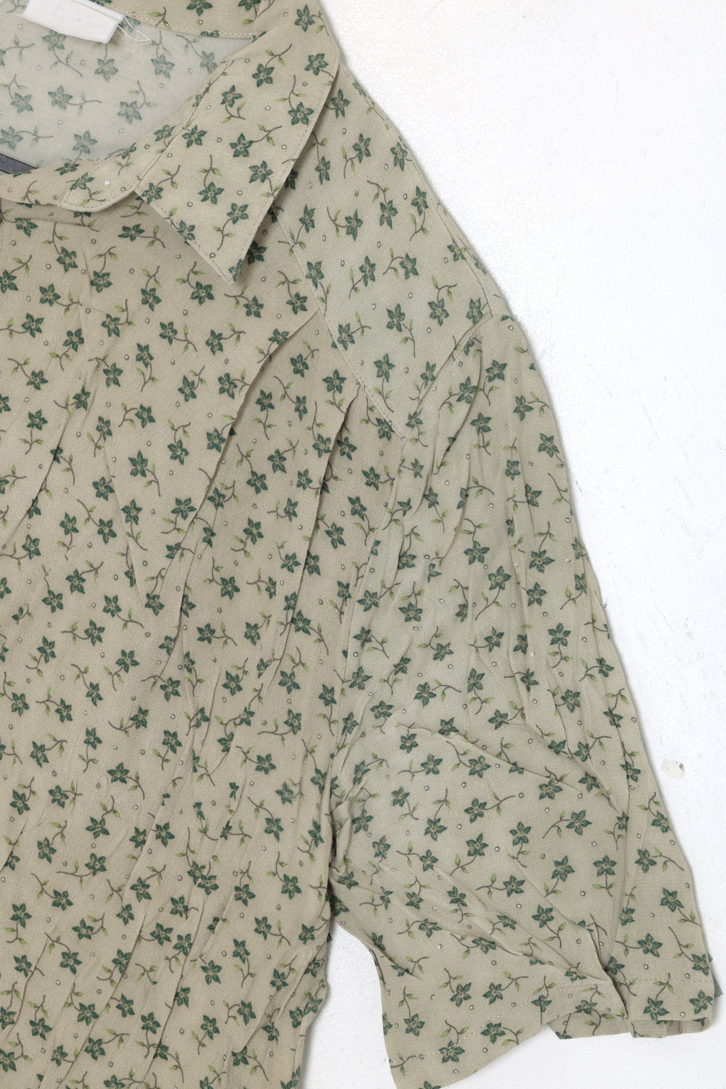 1988–1995, Camp Shirt in Botanical Print Plain Weave