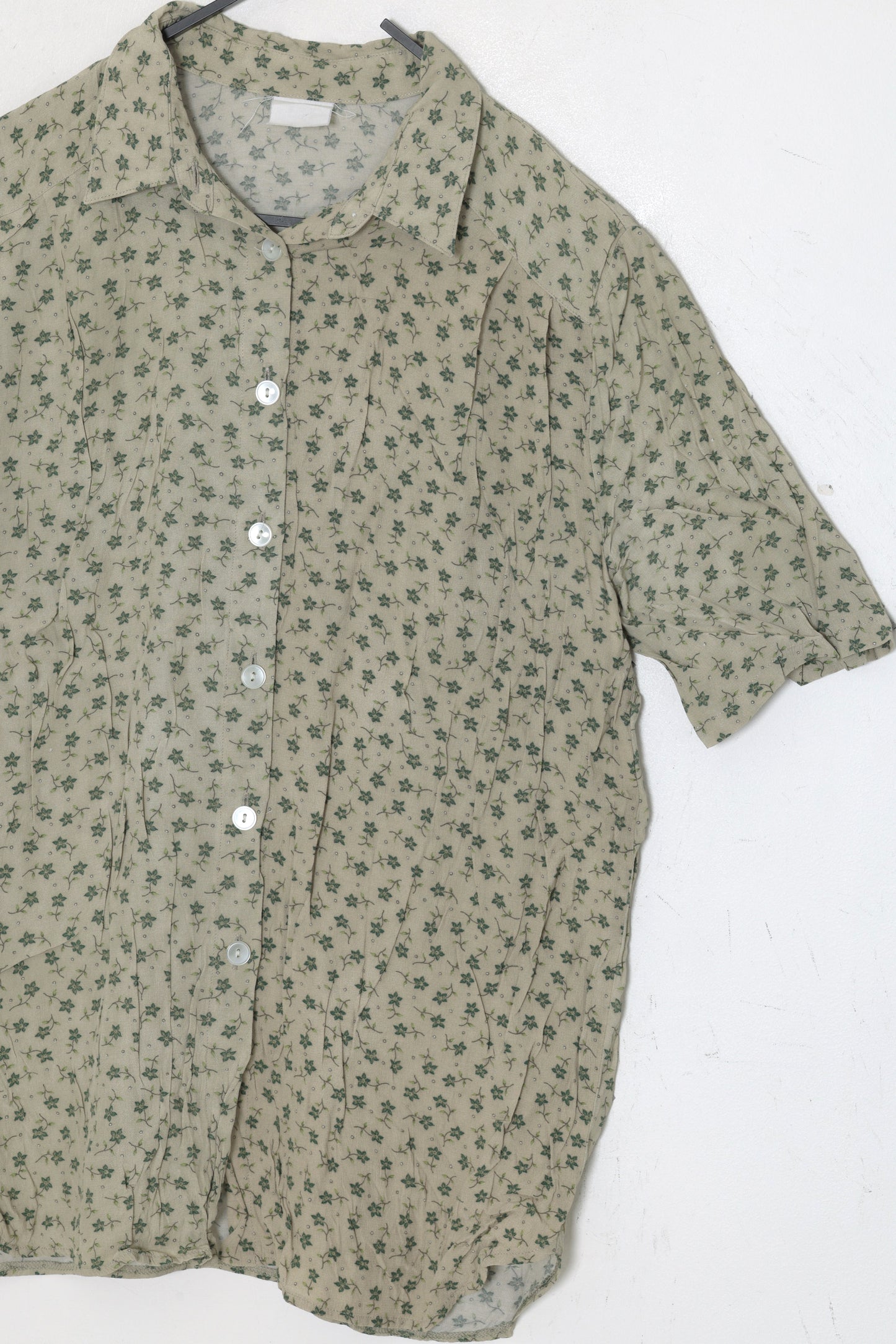 1988–1995, Camp Shirt in Botanical Print Plain Weave
