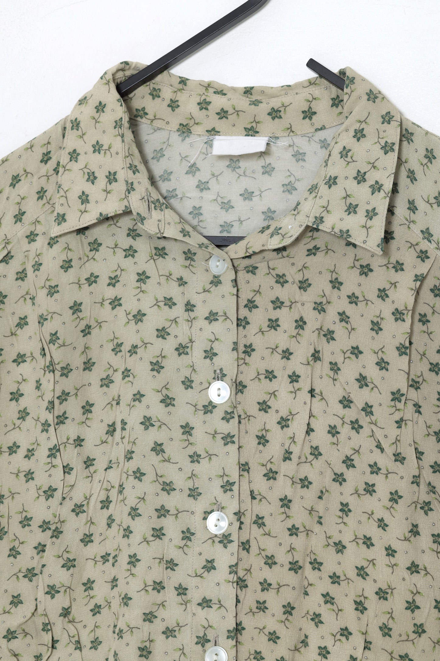 1988–1995, Camp Shirt in Botanical Print Plain Weave