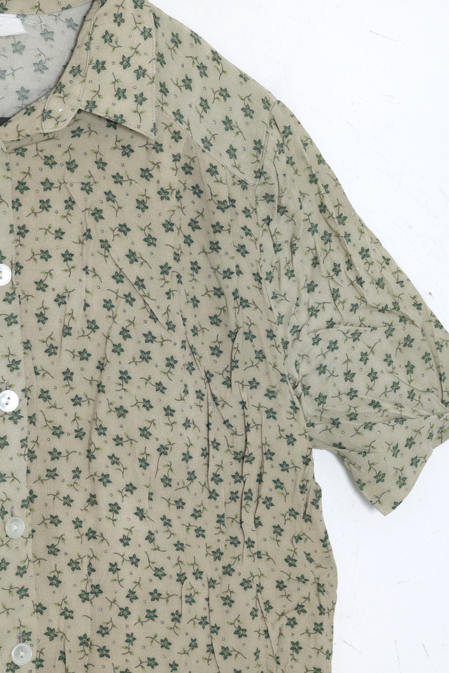 1988–1995, Camp Shirt in Botanical Print Plain Weave