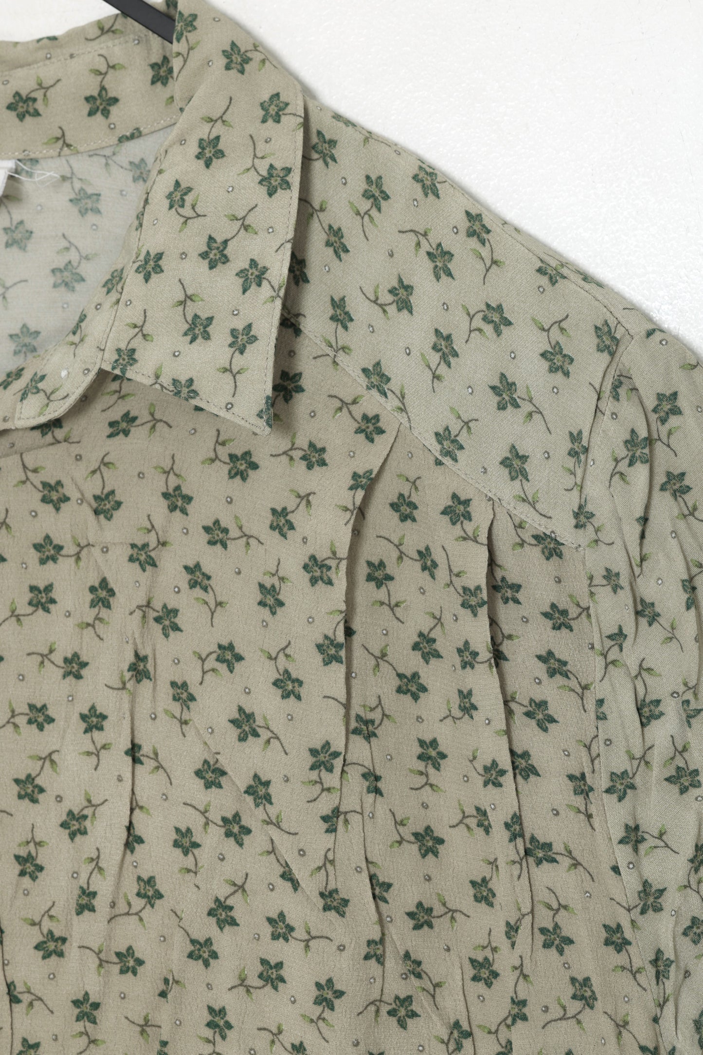 1988–1995, Camp Shirt in Botanical Print Plain Weave