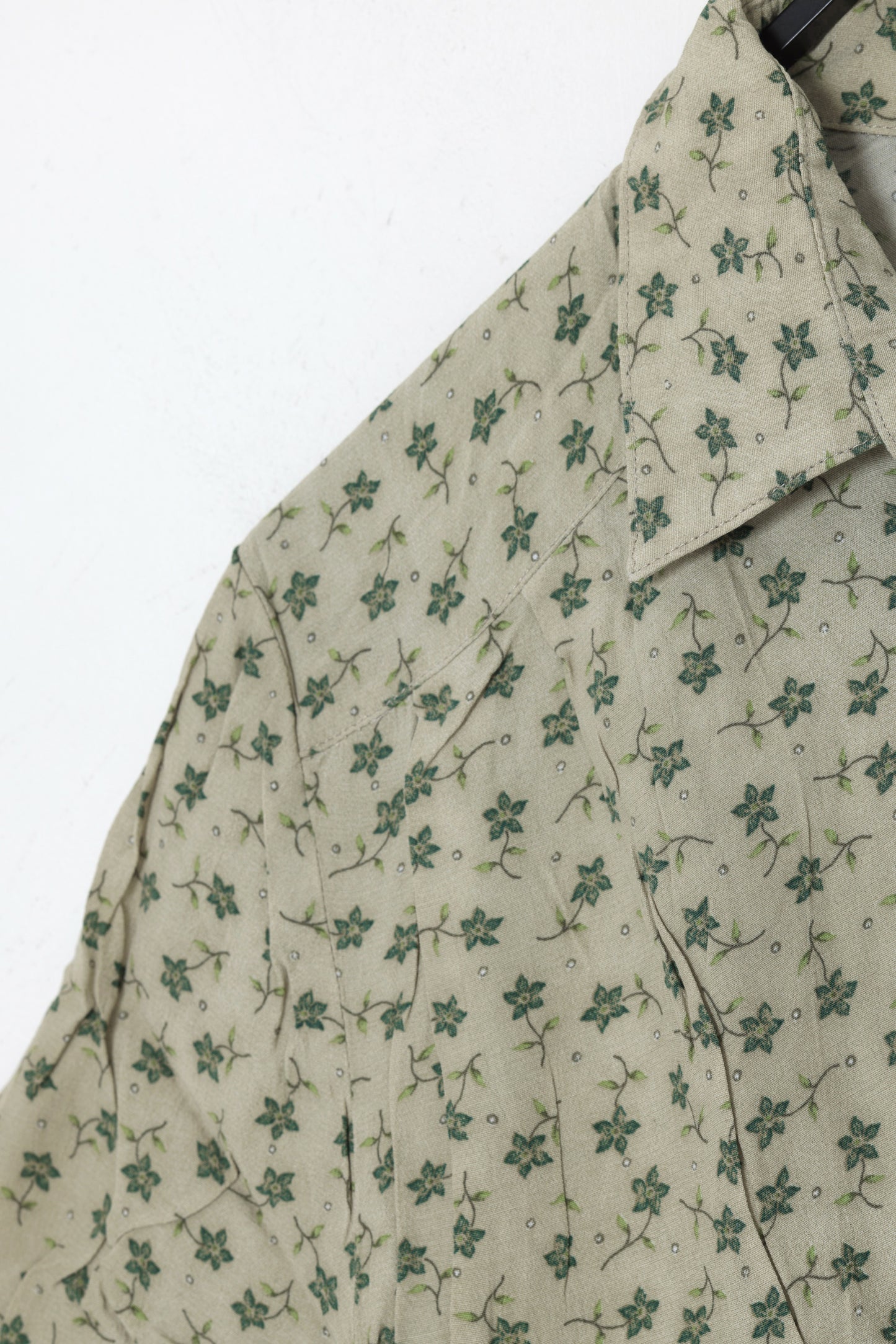 1988–1995, Camp Shirt in Botanical Print Plain Weave