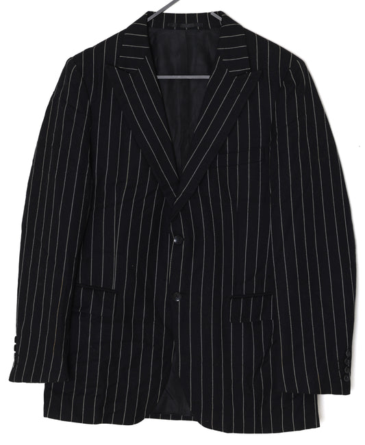 1990s, Daniel's Menshop, pure new wool, pinstripe