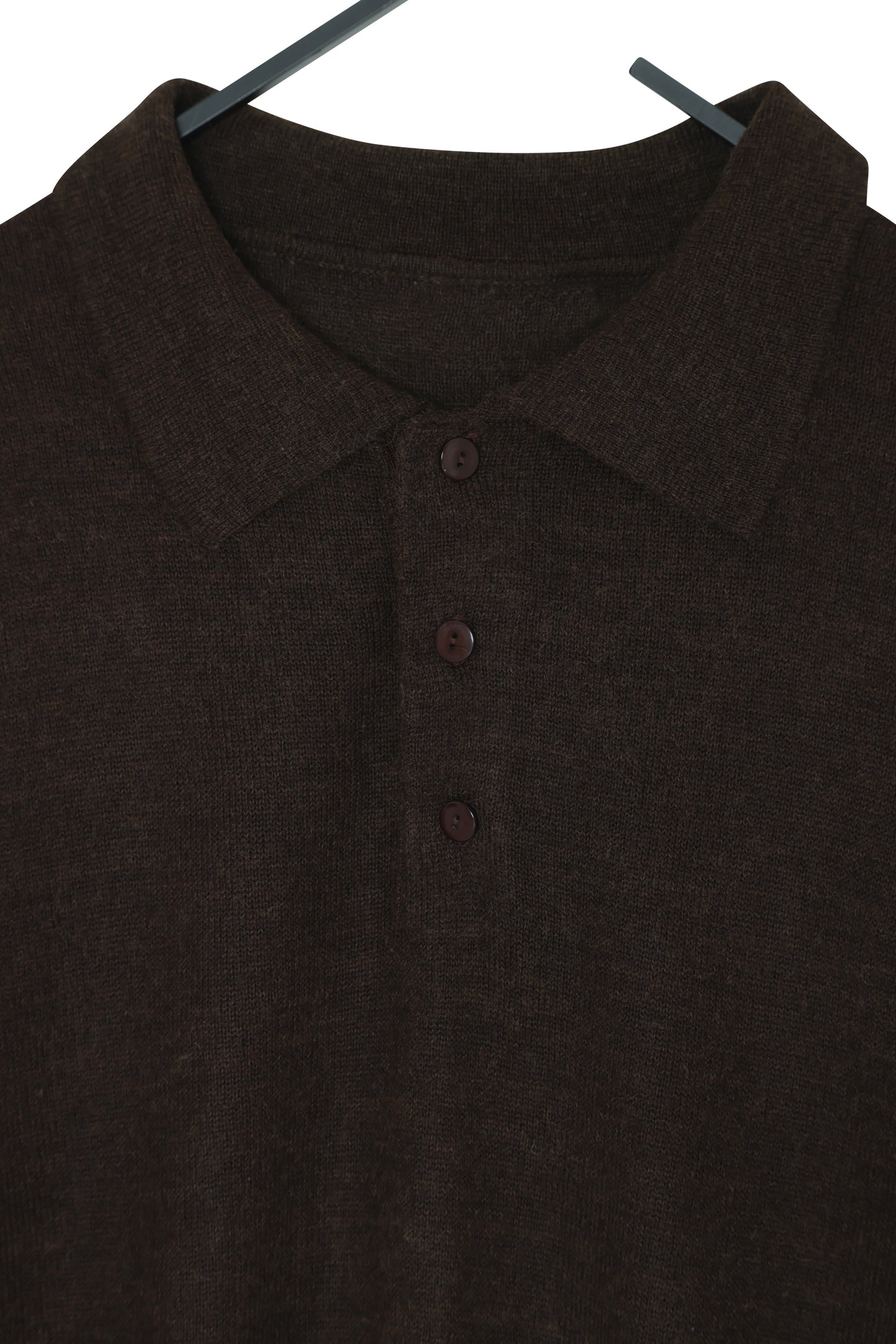 1990s, Fine-Gauge Leisure Knit, Brushed Merino Yarn, Narrow Rib Compression