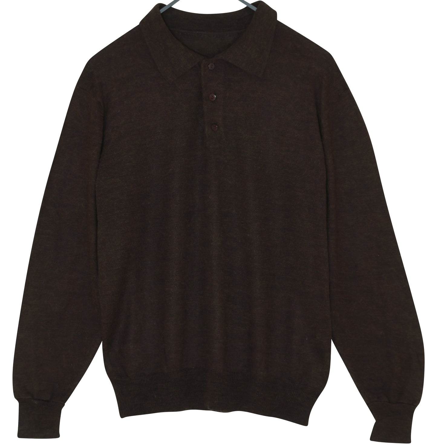 1990s, Fine-Gauge Leisure Knit, Brushed Merino Yarn, Narrow Rib Compression
