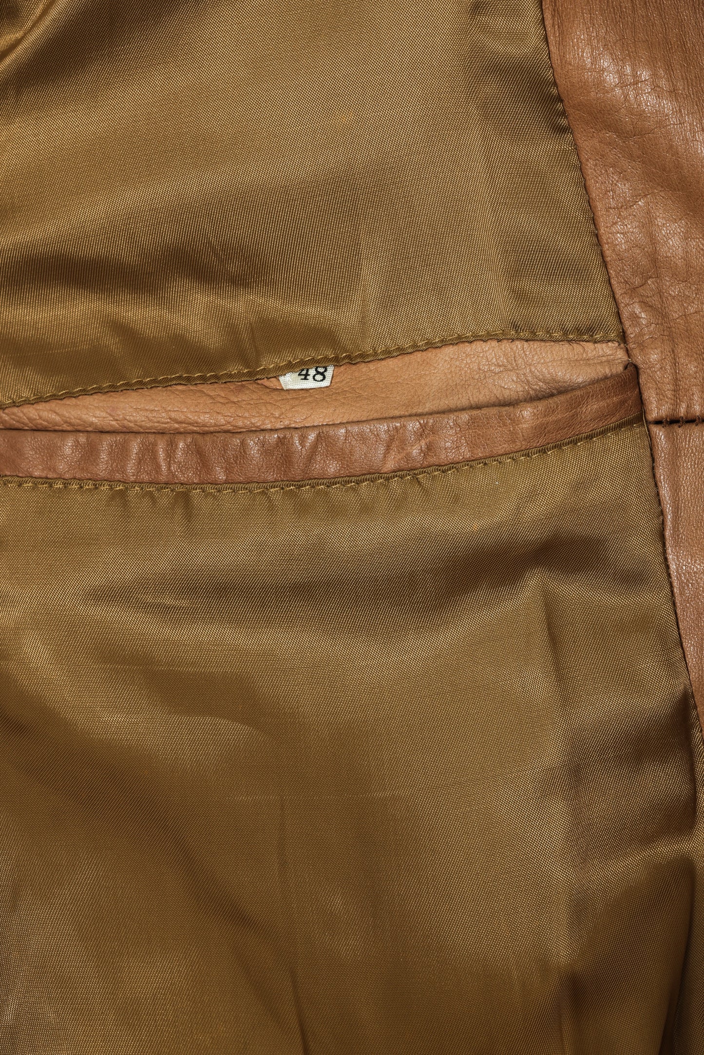 1995–2005, Italian Lamb Leather Blouson with Rib-Knit Waistband