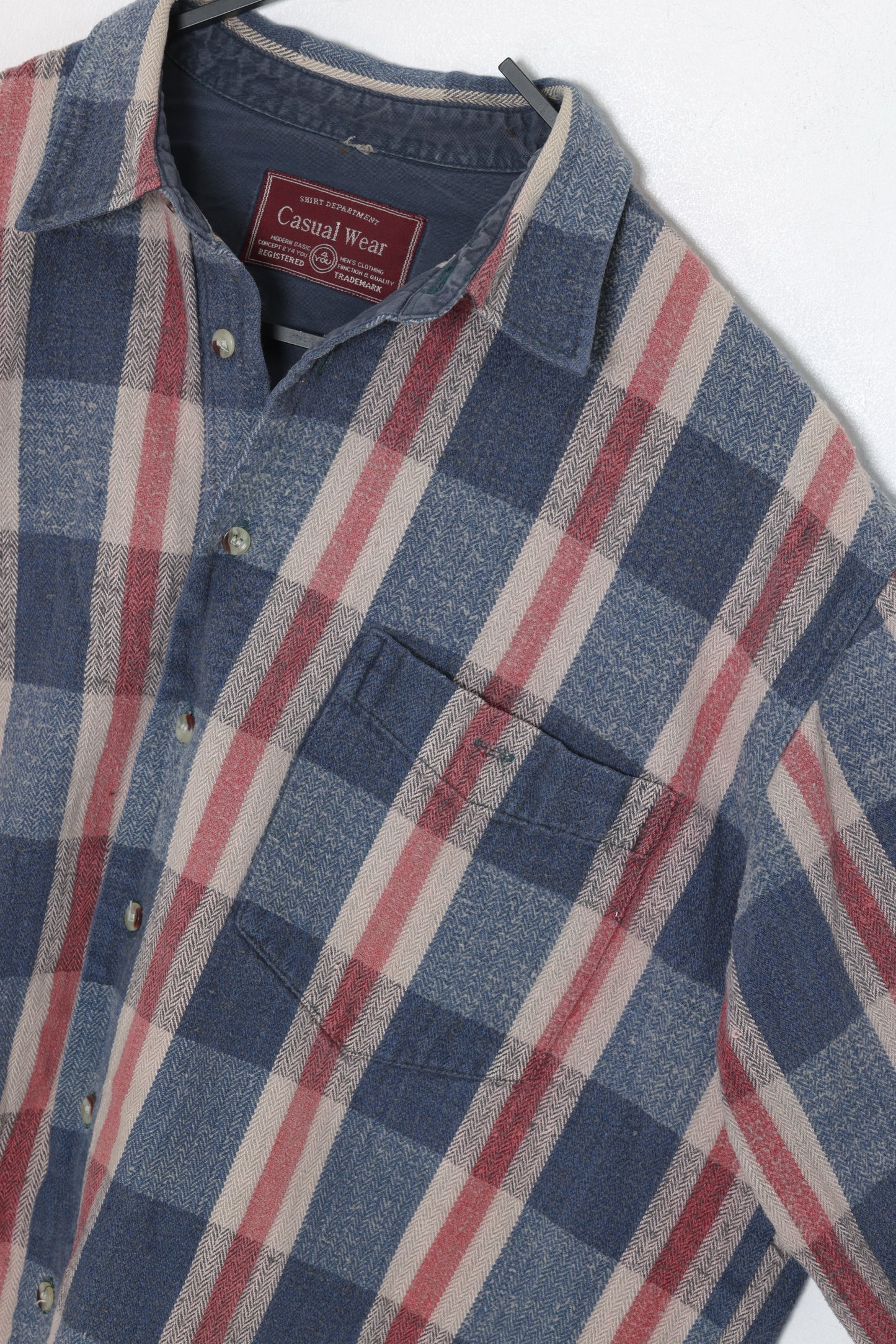 1995–2005, Yarn-Dyed Herringbone Plaid Flannel Overshirt