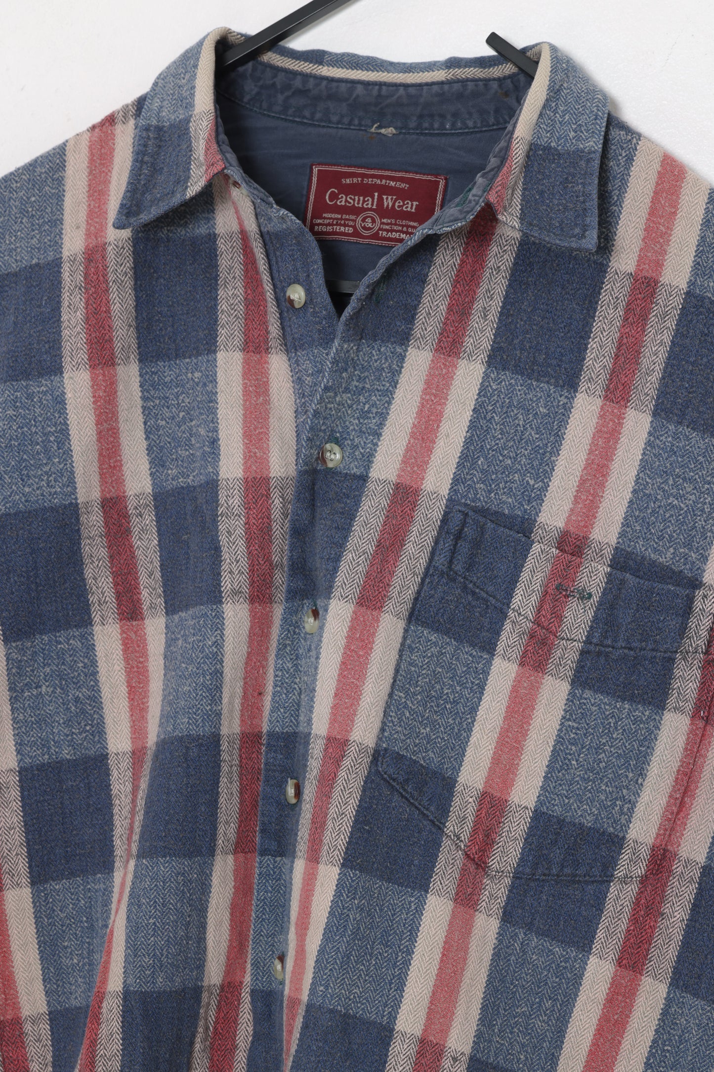 1995–2005, Yarn-Dyed Herringbone Plaid Flannel Overshirt