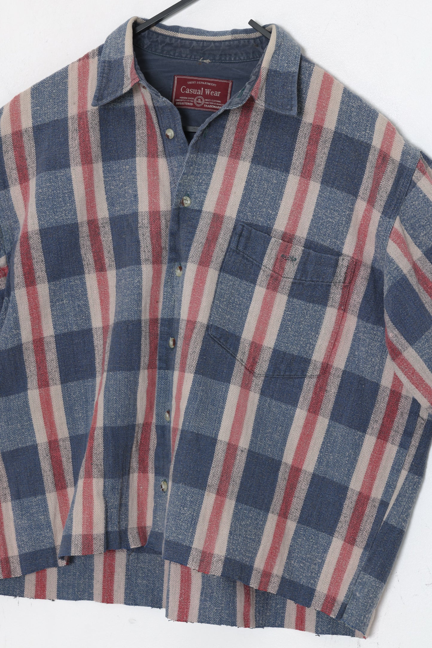 1995–2005, Yarn-Dyed Herringbone Plaid Flannel Overshirt