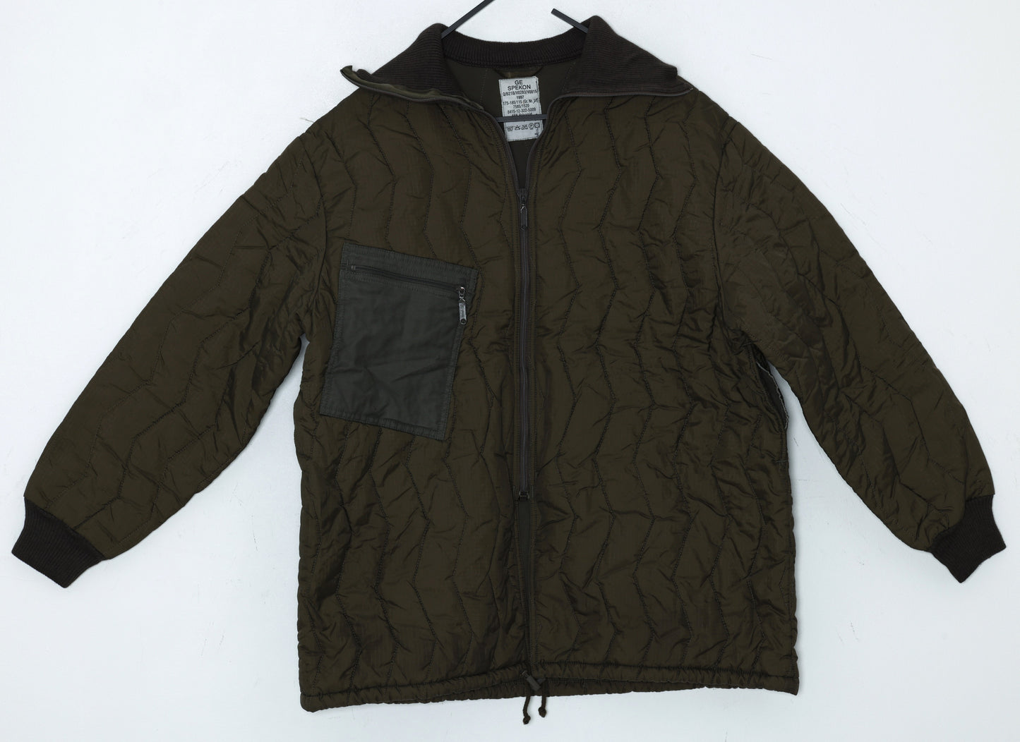 1997, German Armed Forces Ripstop Quilted Barracks and Field Liner Jacket