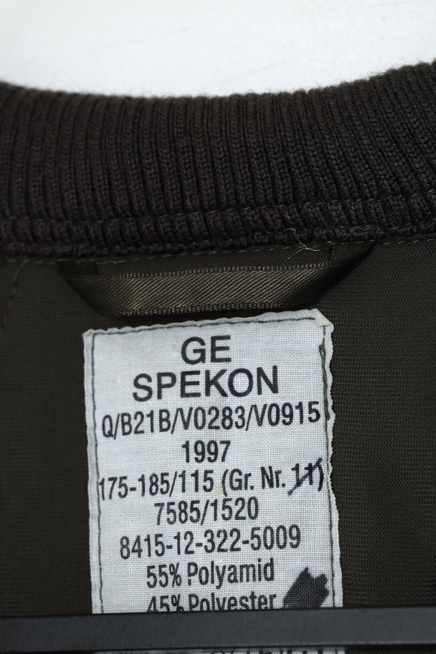 1997, German Armed Forces Ripstop Quilted Barracks and Field Liner Jacket