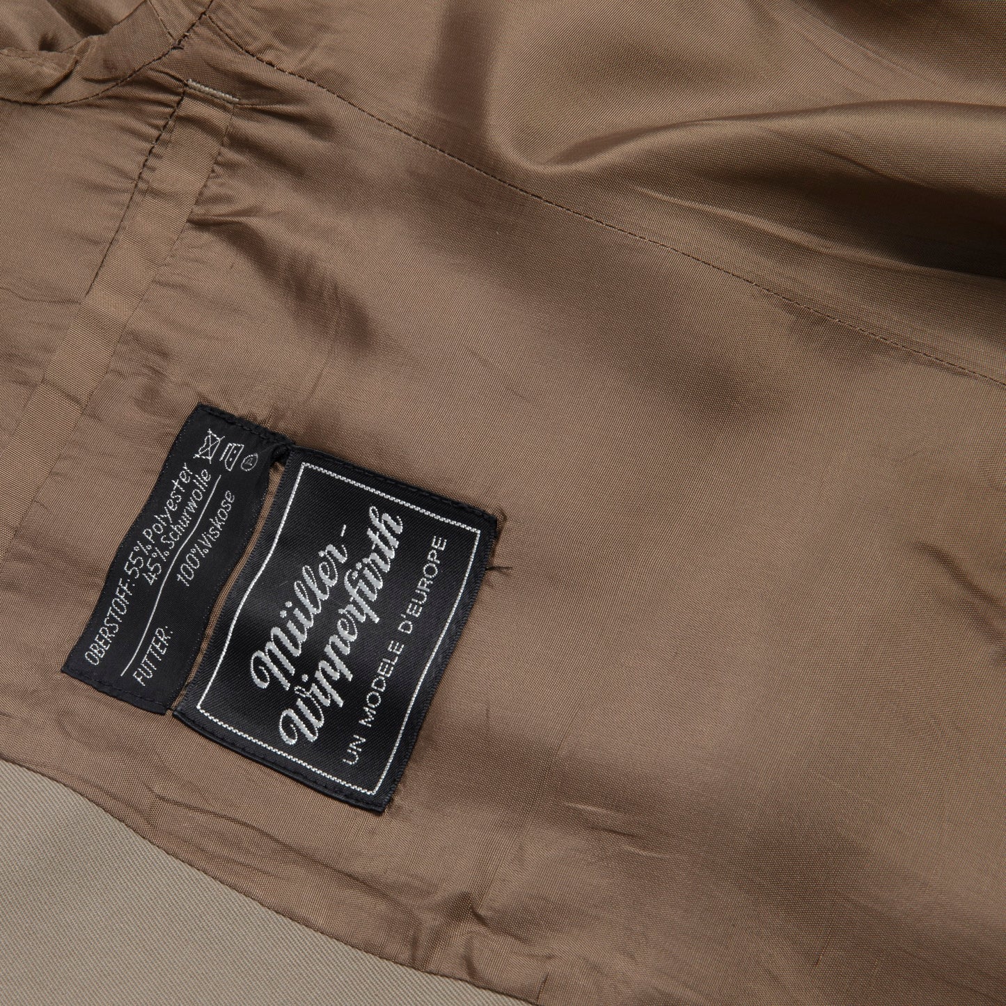 70s Twill Weave Wide Notch Safari Blazer