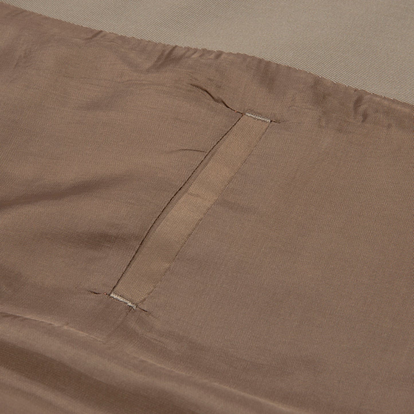 70s Twill Weave Wide Notch Safari Blazer