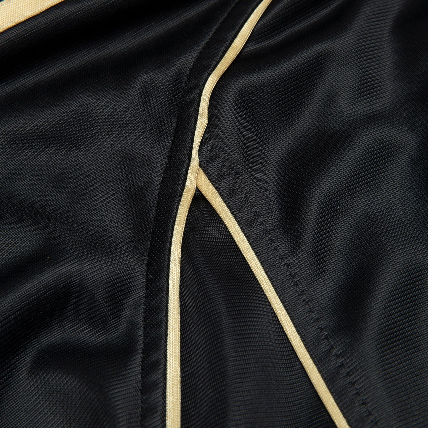 70s, Contrast Piping, Back & Gold, Structural Drape