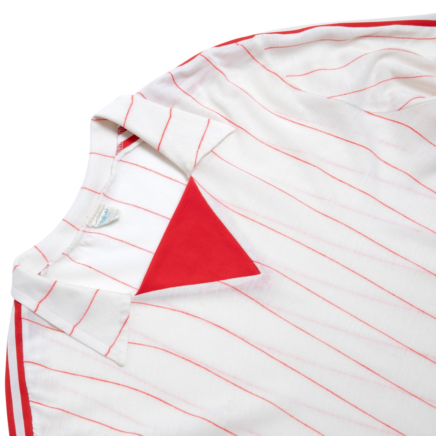 Collegiate V-Insert Double Knit Stripe Jersey