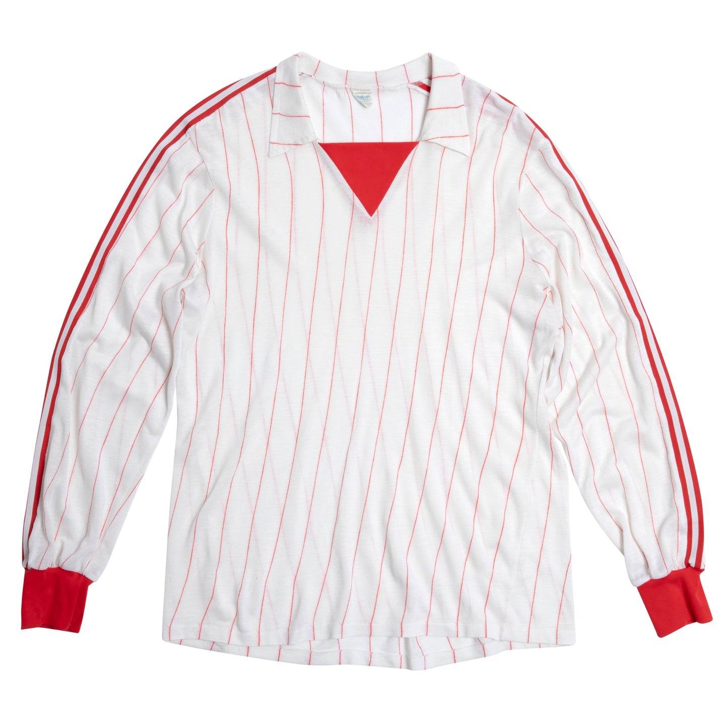Collegiate V-Insert Double Knit Stripe Jersey