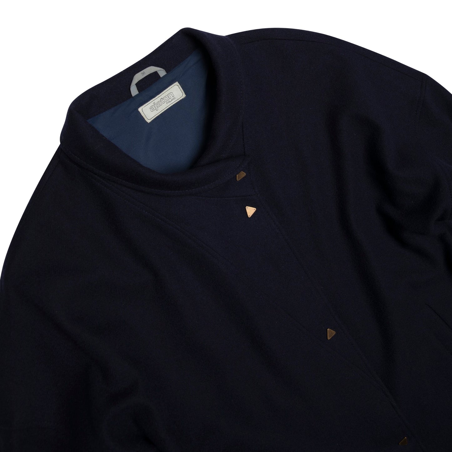 Wool Nylon Melton Kimono Jacket