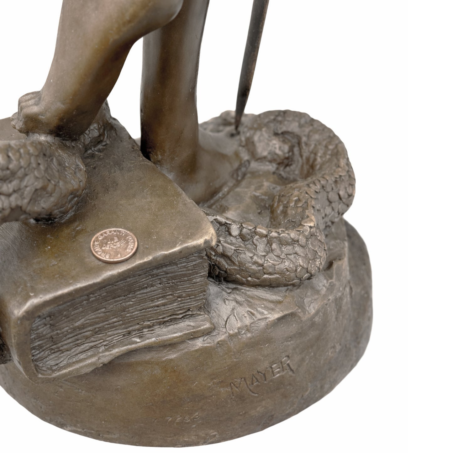 Themis, Suspended Balance Scales, J.B. Deposee Foundry Cast Model