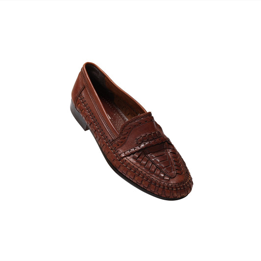 80s, Handwoven, Strobel-Lasted, Crescent Penny Strap