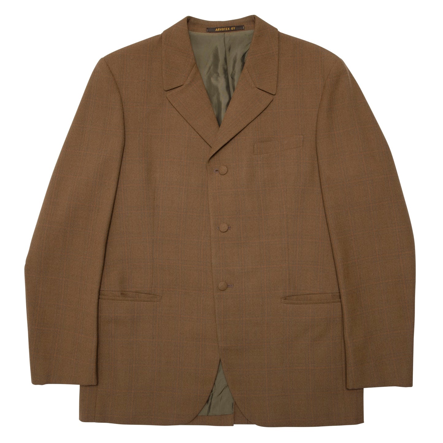 Vintage, 1960s, Diolen, High Lapel Notch, Clerical