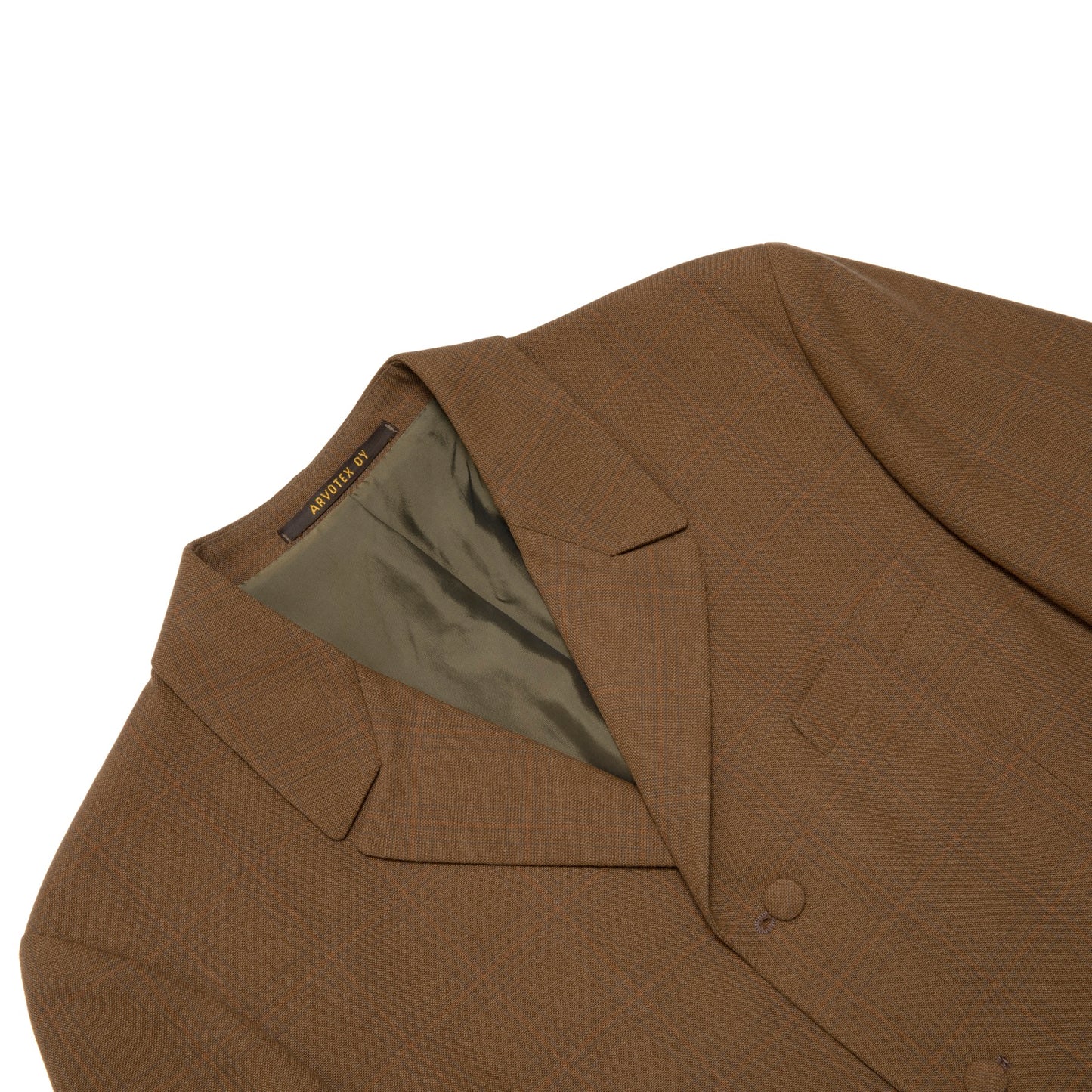 Vintage, 1960s, Diolen, High Lapel Notch, Clerical