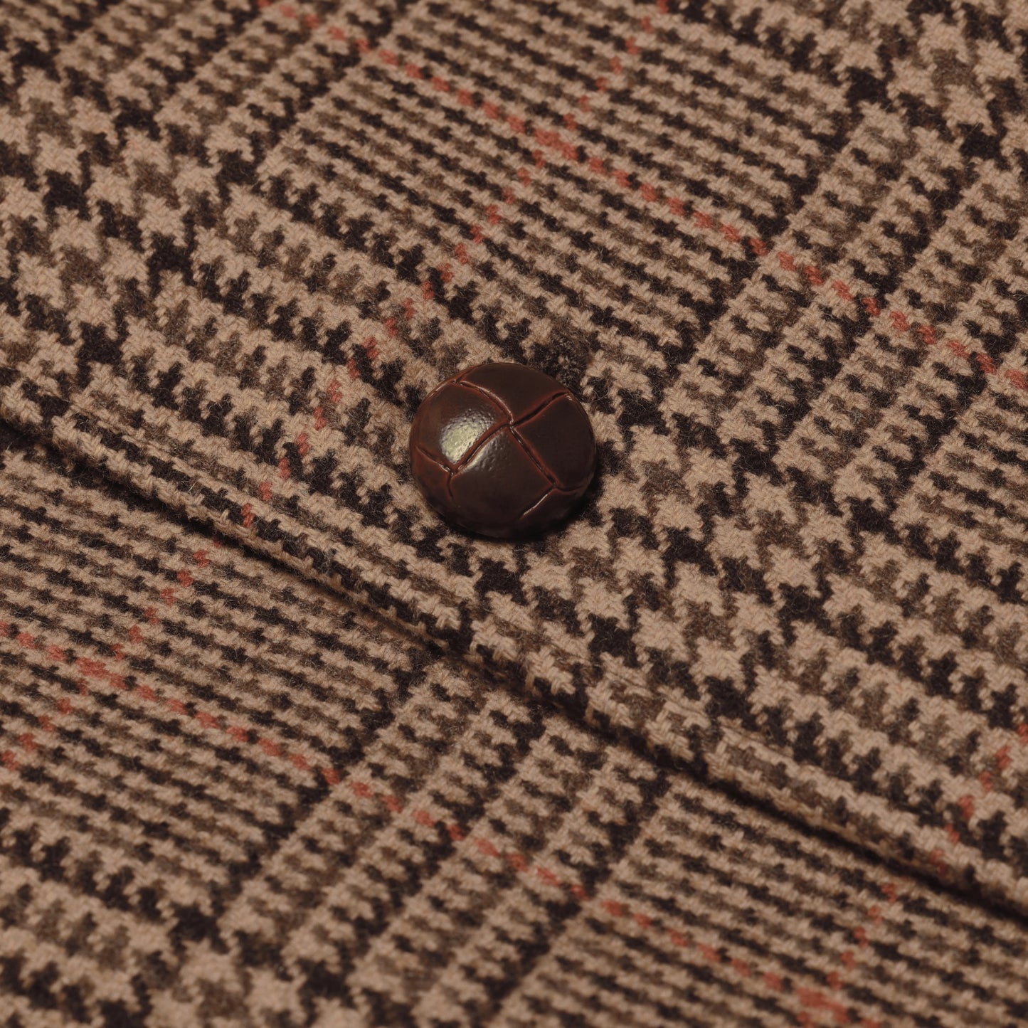 Vintage, 1970s, Glen Check, Vicuna, Swedish Licensing