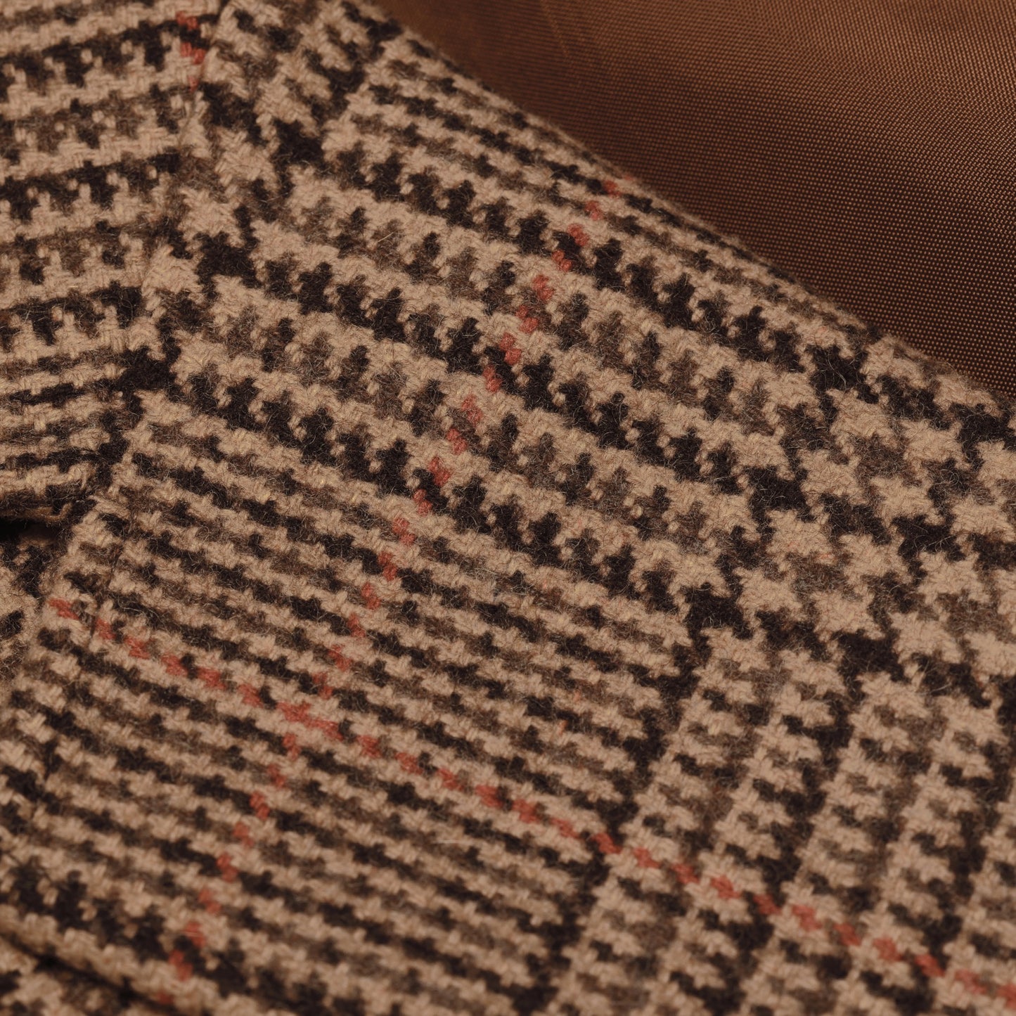 Vintage, 1970s, Glen Check, Vicuna, Swedish Licensing