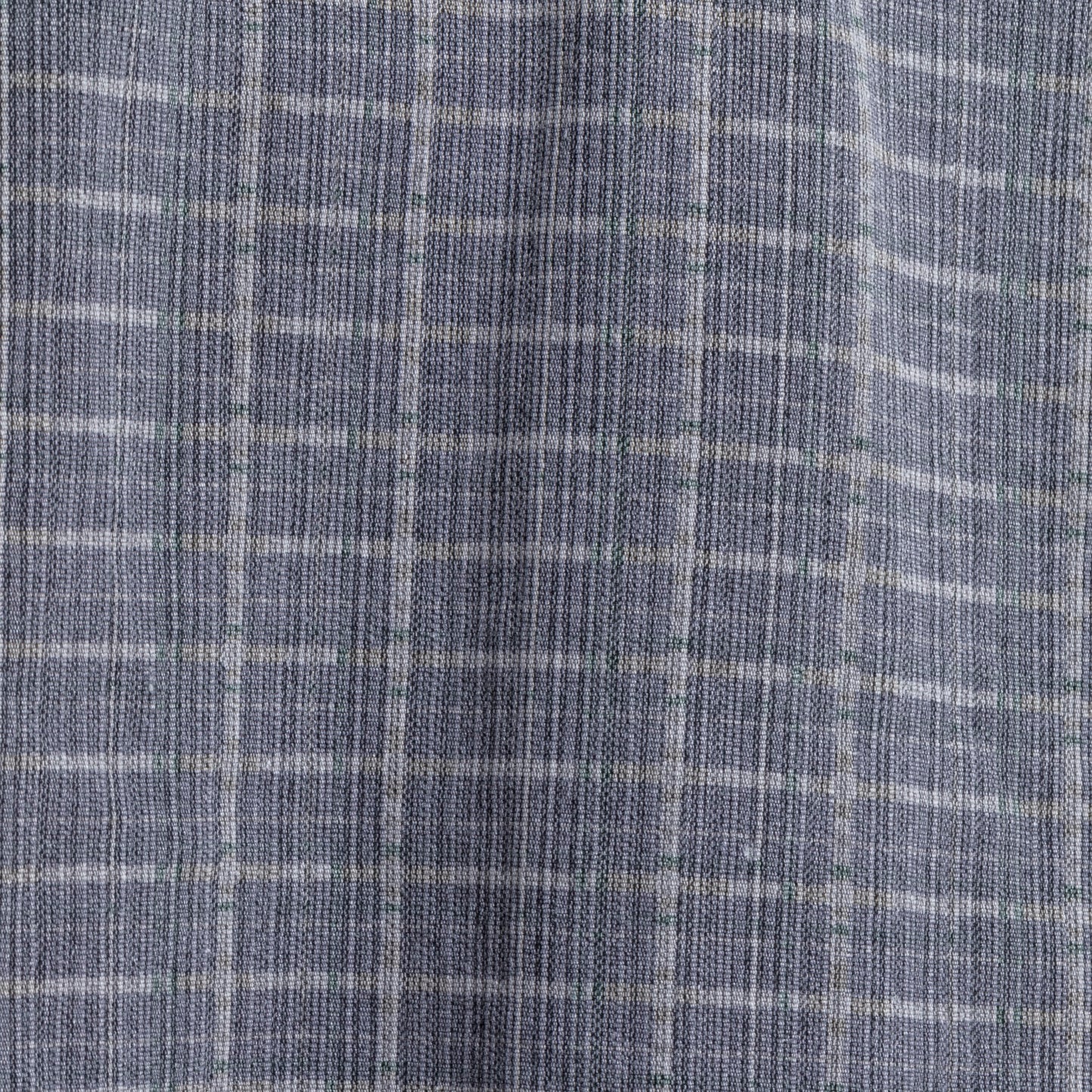 Denim Broken Twill Weave Western Shirt
