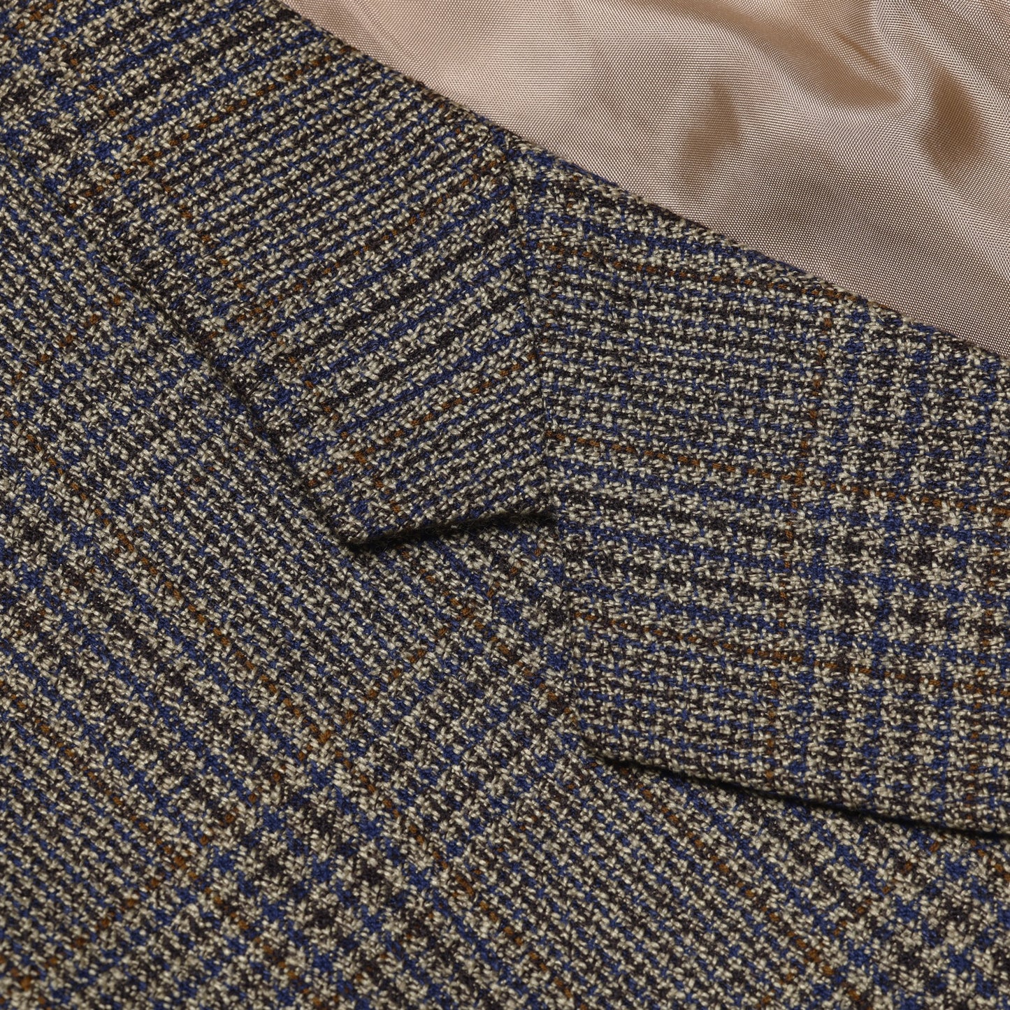 90s, Silk-Wool, Broken Glen Check, Textural