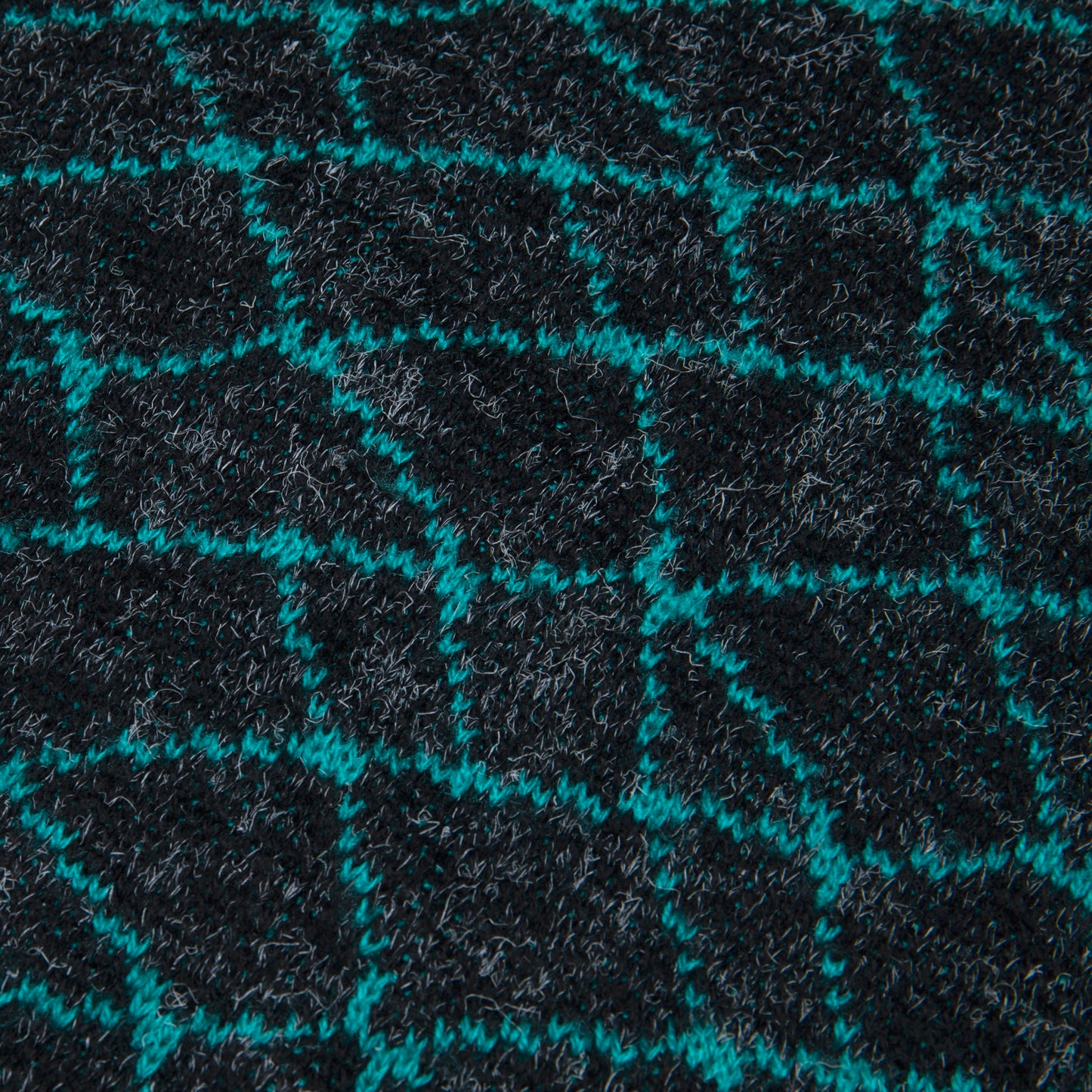 Spider Web Jacquard Melange Yarn Jumper