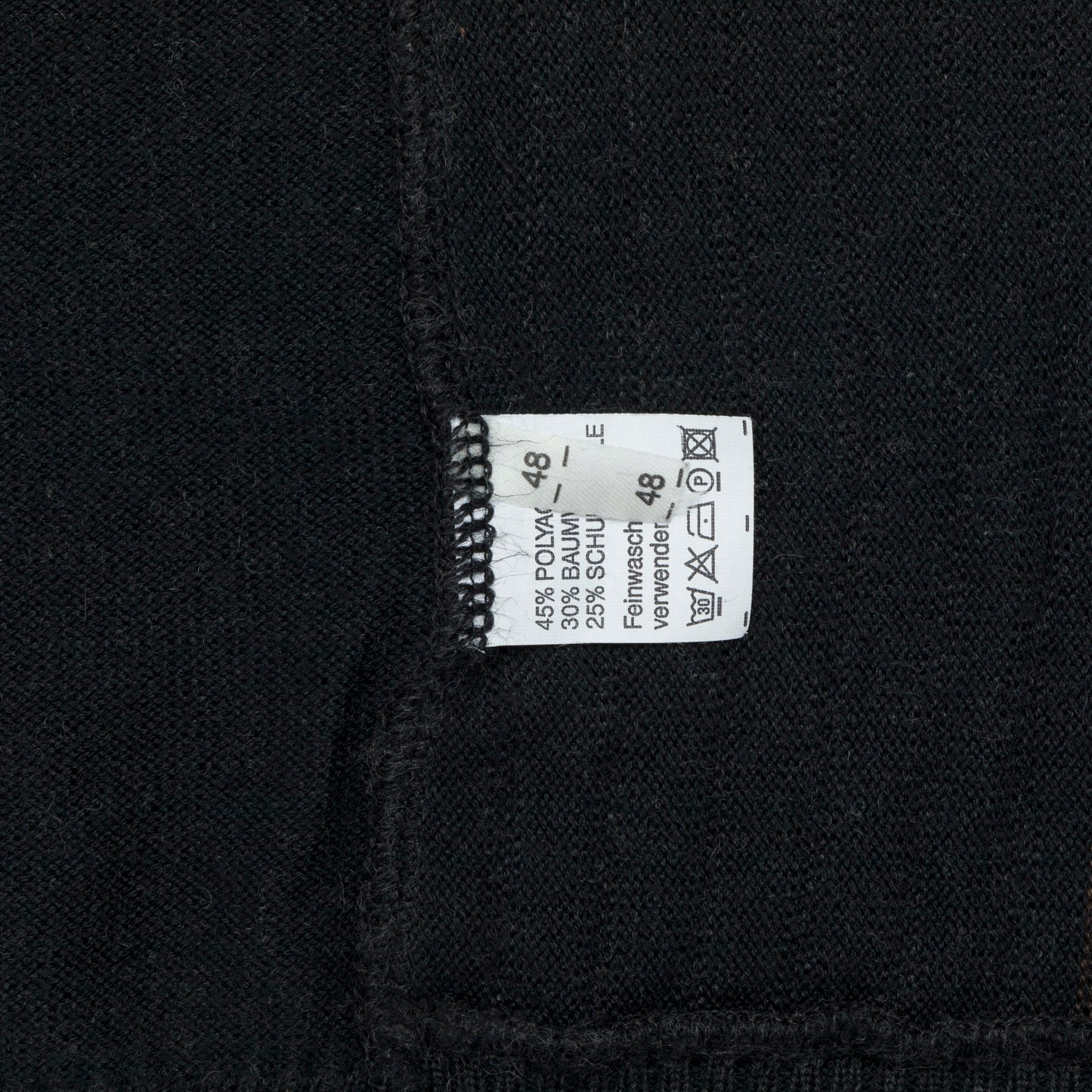 Slip Stitch Schurwolle Blend Vest