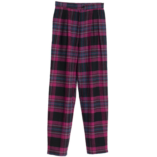 80s, Plaid Twill Weave, Brushed, Punk-Era