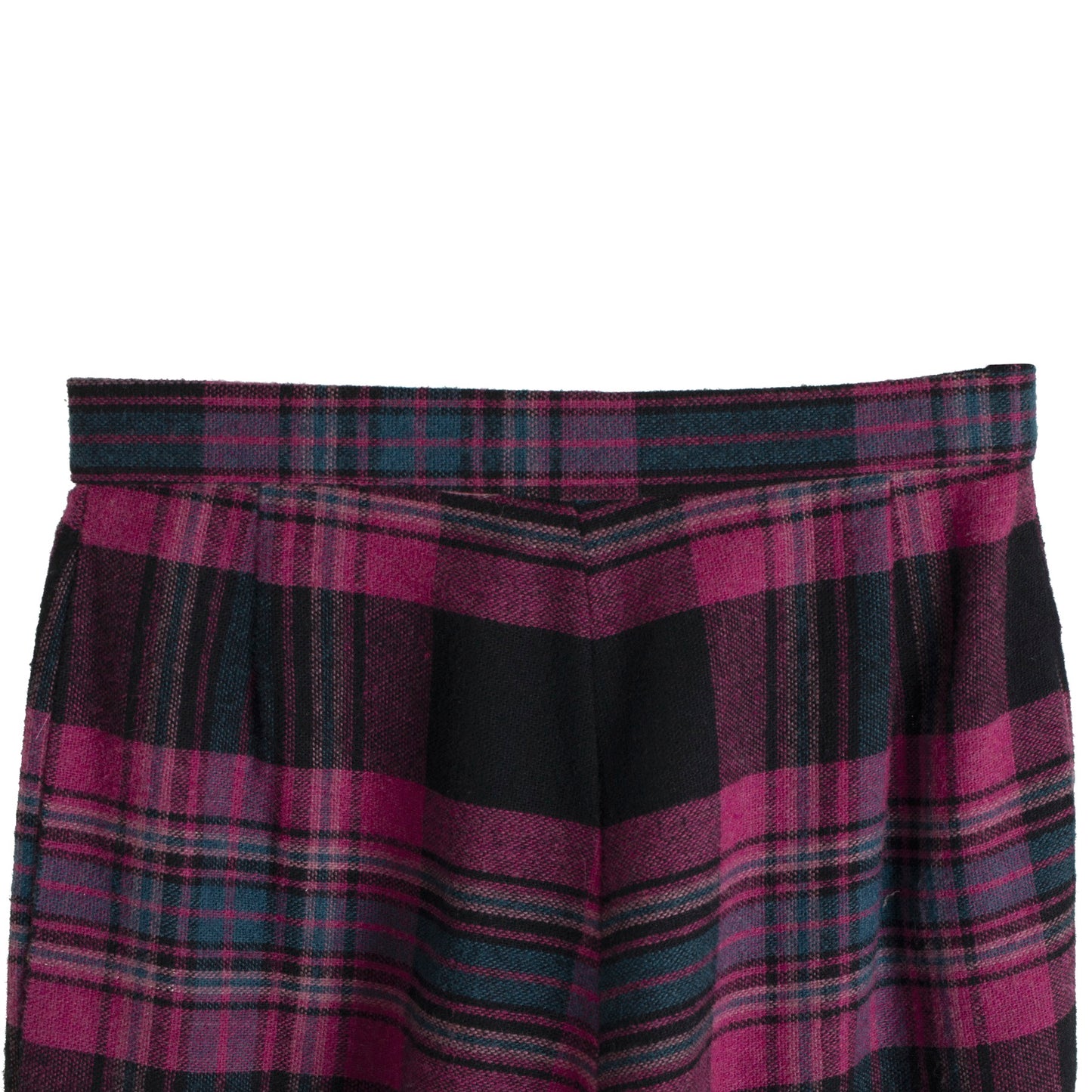 80s, Plaid Twill Weave, Brushed, Punk-Era