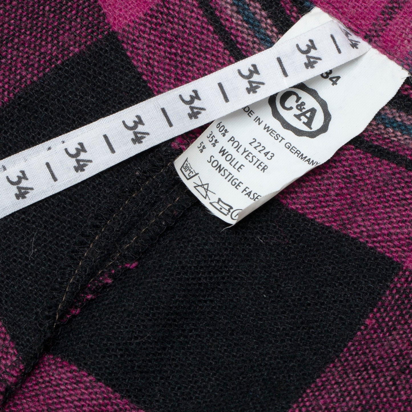 80s, Plaid Twill Weave, Brushed, Punk-Era