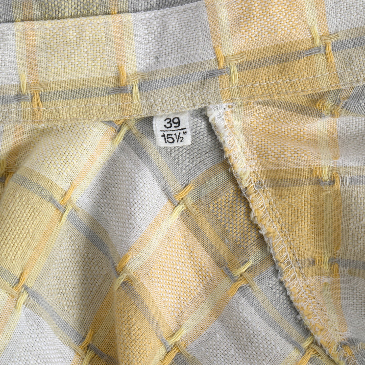 70s Vintage, Dobby Check, Float-Loop Crossbars