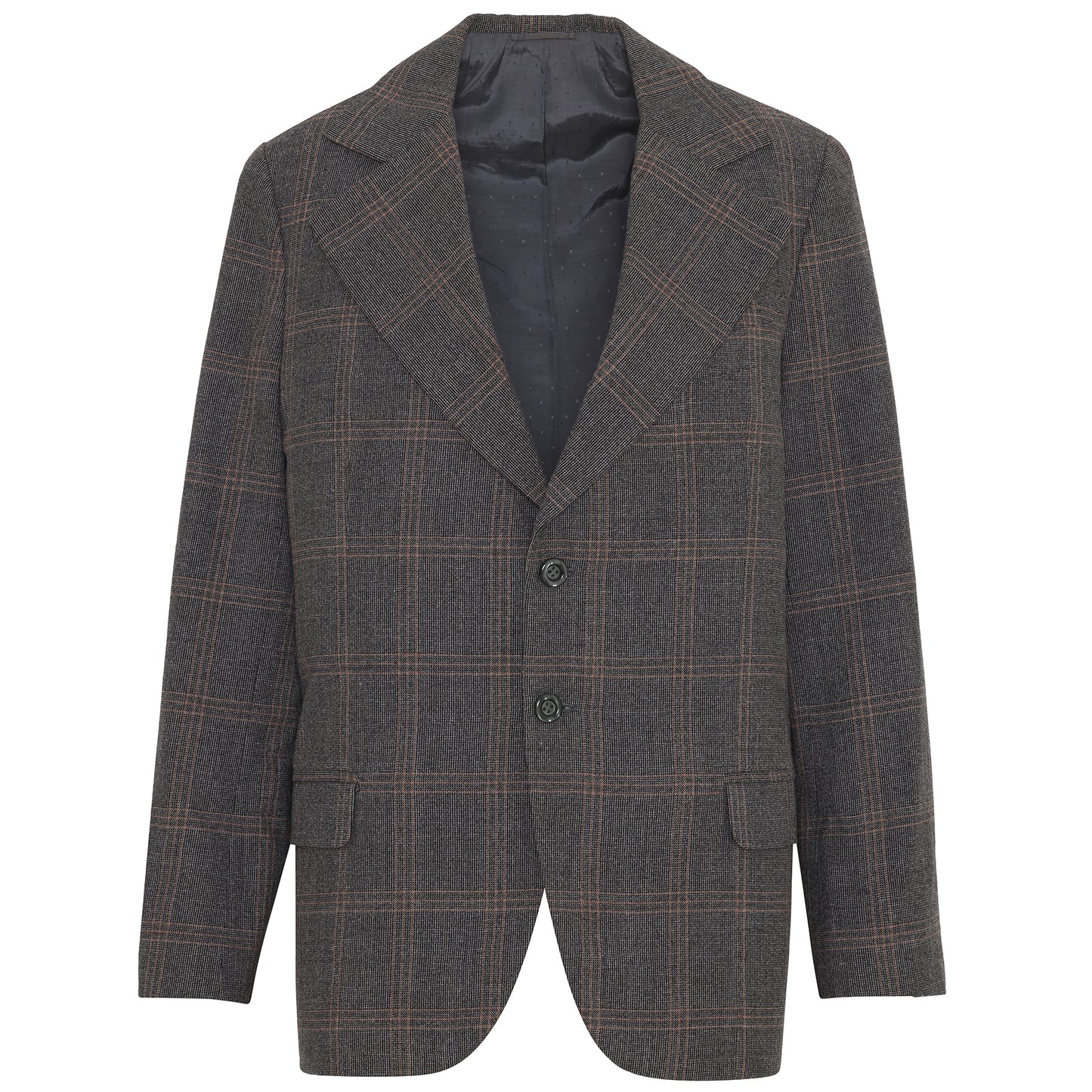 70s, Windowpane Check, Continental Lapels, Setúbal