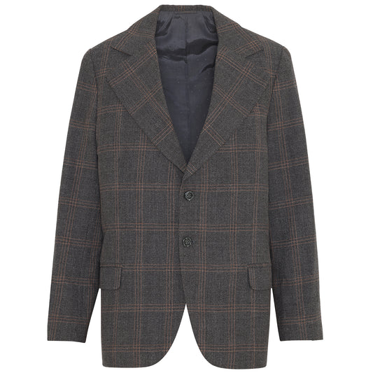70s, Windowpane Check, Continental Lapels, Setúbal